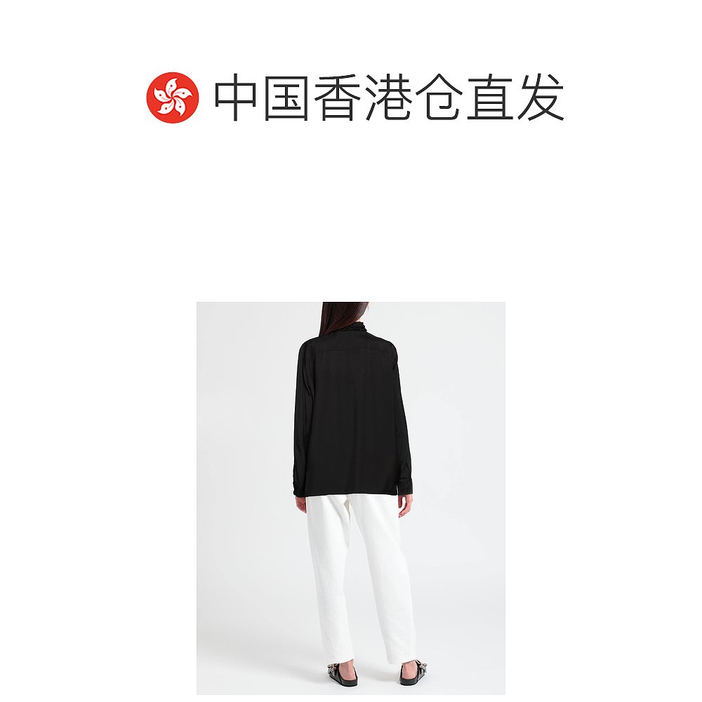 香港直邮潮奢 Jil Sander 吉尔 桑达 女士 Blouses 纯色衬衫 - 图1