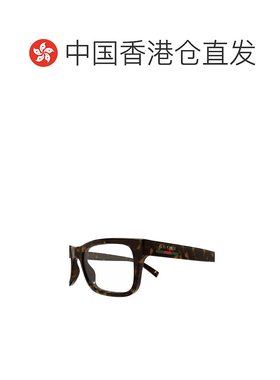 香港直邮GUCCI 男士眼镜 GG1858O002 SS2025 深棕色 全框平光镜