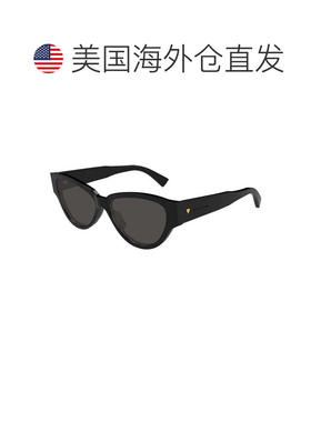 自营bottega venetaBV1319S 001黑色/灰色-黑色 美国奥莱直发