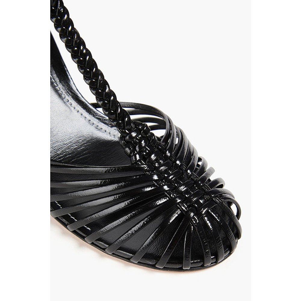 1h可退 香港直邮ZIMMERMANN 女士 皮质浅口鞋 5513S24ONYX女鞋 - 图2