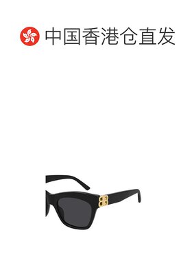 【99新未使用】香港直邮Balenciaga 徽标细节太阳镜 BB0132S