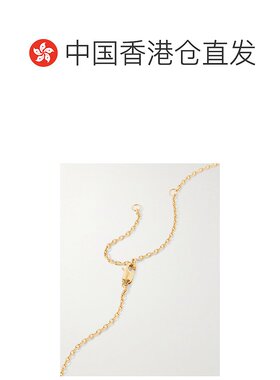 1h可退 香港直邮TOTÊME 女士 镀金玛瑙施华洛世奇水晶项链 253WJQ