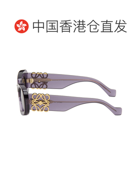 香港直邮LOEWE 罗意威 女士 紫色 Anagram 太阳镜 LW40175U4981A1