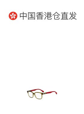 香港直邮FENDI 女士眼镜 FF0056MQZ SS2023 白色 徽标细节平光镜