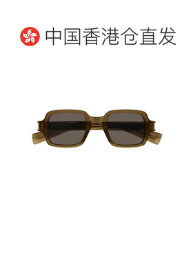 香港直邮SAINT LAURENT 男士眼镜 SL720005 SS2026 绿色 徽标太阳