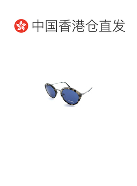 香港直邮PRADA 女士眼镜 PR18USHU7219 AW2025 蓝色 徽标太阳镜