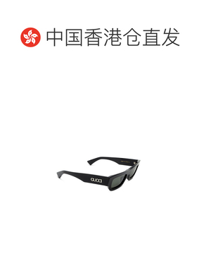 香港直邮Gucci 古驰 男士 几何框太阳镜 GG1839S black黑色 舒适