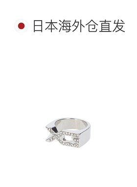 日本直邮X-girl 女士 XG logo 镶石戒指 潮流Y2K风 105254054008