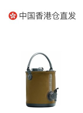 香港直邮Colapz折叠水桶户外露营盛水饮水两用军绿色大容量8L