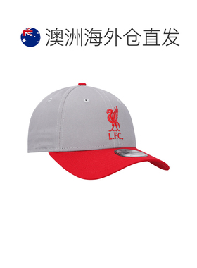 澳大利亚直邮利物浦 New Era 撞色 9FORTY 灰色 男女同款帽子