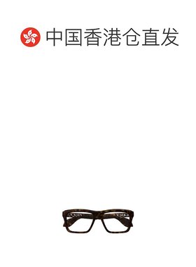 香港直邮GUCCI 男士太阳镜 GG1573O002 CO 黑色 几何框平光镜古驰