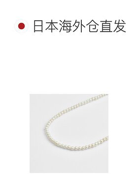 日本直邮日潮 agete 阿卡朵WEB限定银色淡水珍珠项链吊坠