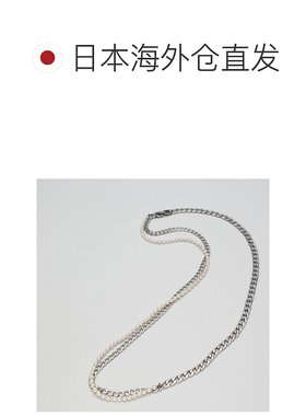 日本直邮巴洛克珍珠钛金男士Akoya Pearl项链男女皆宜