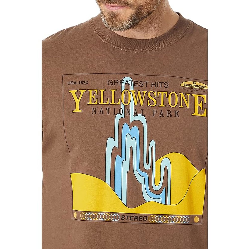 香港直邮潮奢 Parks Project 女士Yellowstone's Greatest Hits T - 图2