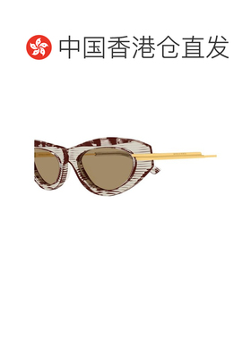 香港直邮BOTTEGA VENETA 女士眼镜 BV1368S003 SS2026 棕色配饰