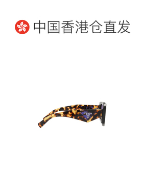 1h可退 香港直邮Prada/普拉达 玳瑁纹框徽标太阳镜 Women crov