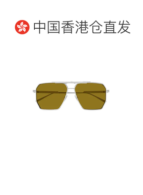香港直邮BOTTEGA VENETA 男士太阳镜 BV1012S007 SS2026 银色