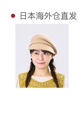 日本直邮CA4LA 女士 羊毛呢帽不对称廓形软呢帽子【付后1h可退】