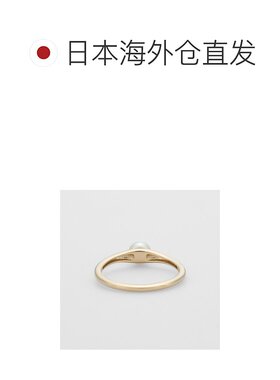 日本直邮日潮 agete 阿卡朵 K10珍珠尾戒戒指