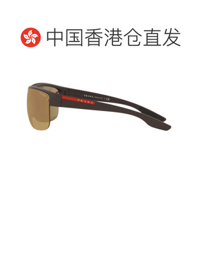 【99新未使用】香港直邮Prada Linea Rossa 徽标太阳镜 0PS17US