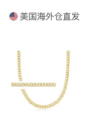 自营 Ross-Simons 意大利 6 毫米 18 节黄金路缘链项链 - 20 英寸
