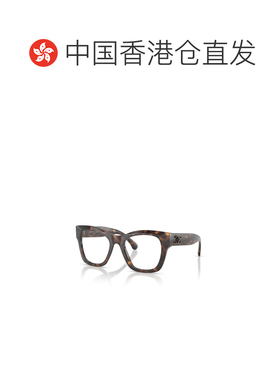 1h可退 香港直邮CHANEL 女士眼镜 CH34981827 CO 花色 全框平光镜