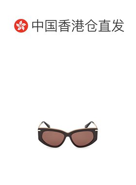 1h可退 香港直邮MAX MARA 男士太阳镜 MM010050E CO 棕色