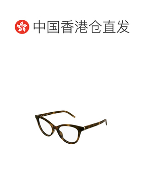 香港直邮SAINT LAURENT 女士眼镜 SLM164003 SS2026 棕色 全框平