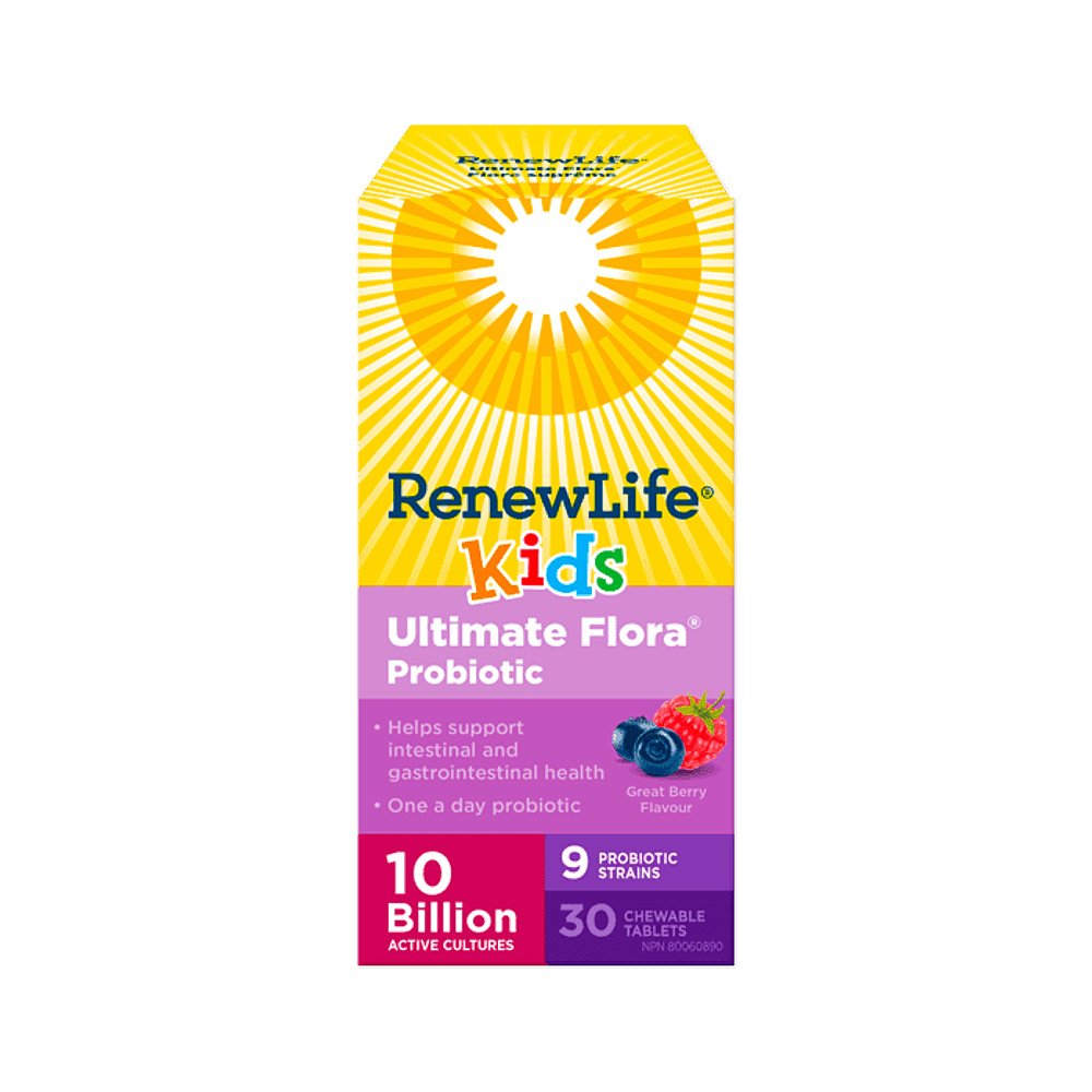 加拿大直邮Renew Life Kids Ultimate Flora益生菌 100亿粒（咀-图0