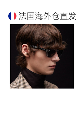 自营欧洲直邮GUCCI古驰 透明醋酸纤维矩形太阳镜男女同款