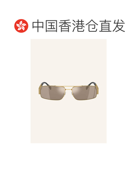 1h可退 香港直邮VERSACE 女士太阳镜 100150348319502 CO 金色 Su