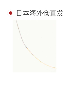1h可退 日本直邮wePERM 女士 Trinity 编织链项链 细轻盈设计 644