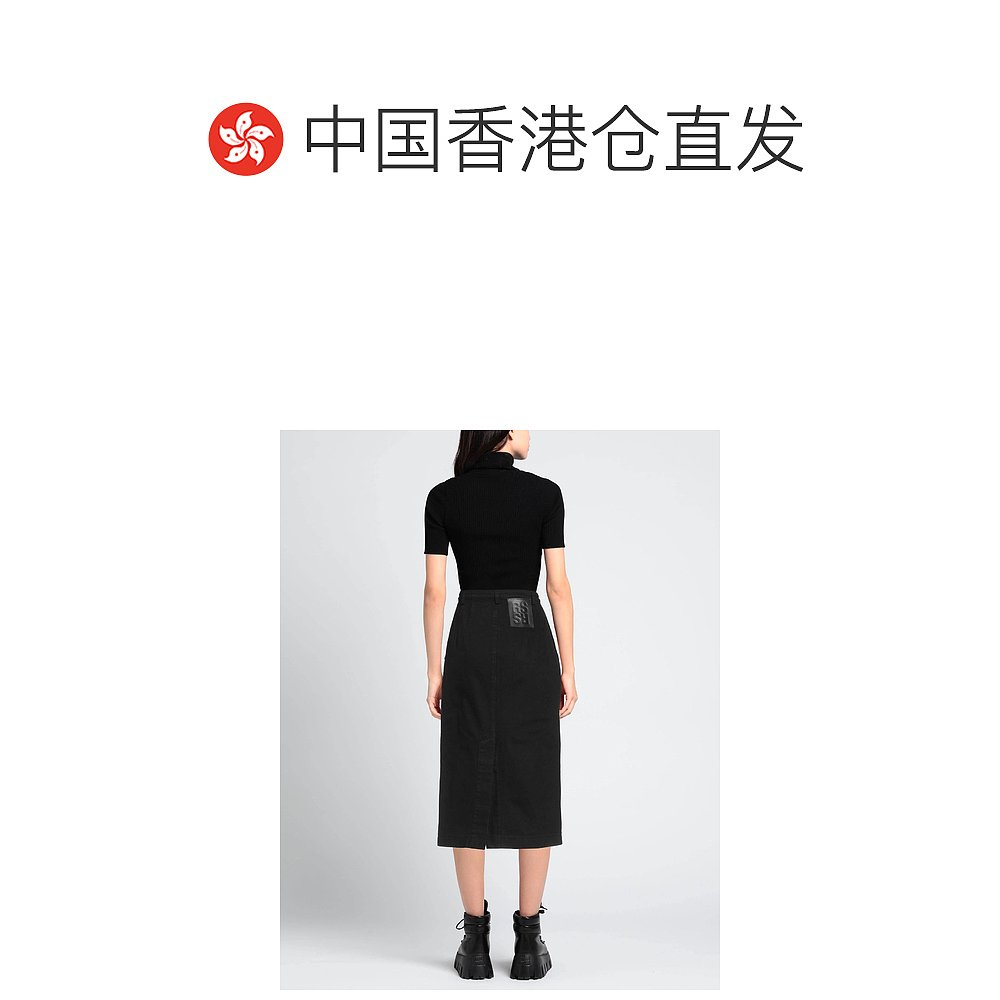 香港直邮潮奢 Raf Simons 女士牛仔半身裙 - 图1