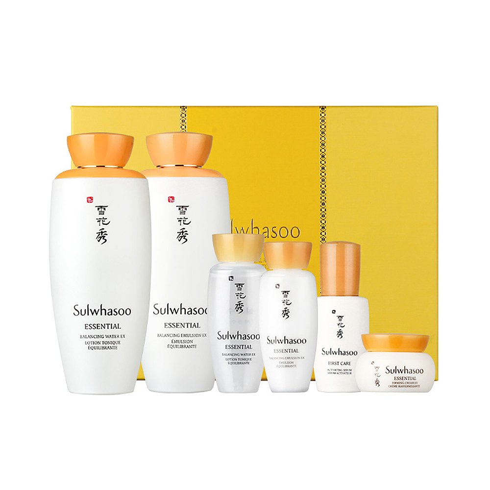 天猫国际海外直购中国香港直邮Sulwhasoo雪花秀滋阴水乳2件套装滋盈礼盒保湿免税0