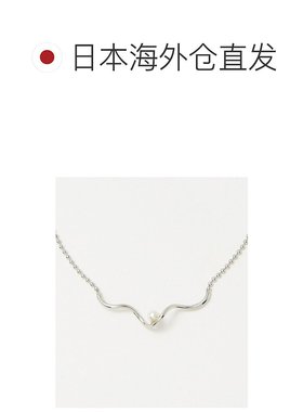1h可退 日本直邮green label relaxing 波浪形吊坠项链