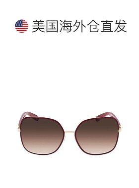 自营Salvatore Ferragamo Bordeaux Gradient Square Ladies Sung