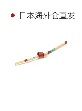 日本直邮若生多絵子 女士 短款种子珠+石榴石项链 70420205601