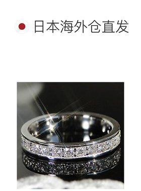 日本直邮(ber-ed-0080-pt900) 钻石戒指 1.00 克拉 PT900 戒指 钻