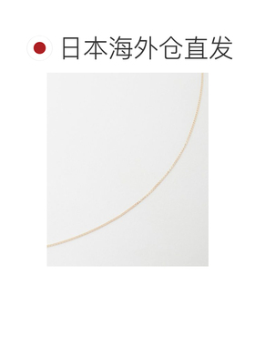 1h可退 日本直邮wePERM 女士 K10YG×铂金850 异形链设计项链 A03