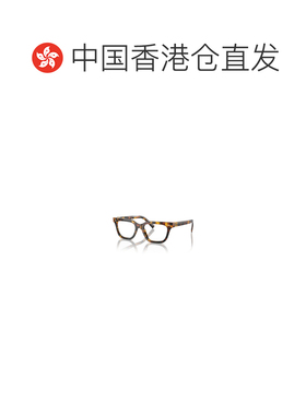 香港直邮MIU MIU 女士眼镜 07XVVISTAVAU1O1 AW2024 黑色 徽标平