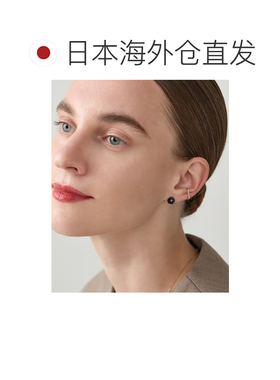 日本直邮agete 阿卡朵 女士 K10紫金石耳钉 天然【付后1h可退】