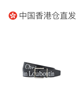 香港直邮CHRISTIAN LOUBOUTIN 男士腰带 3265318B【付后1h可退】