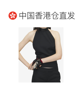 1h可退 香港直邮奢淘 Alexander McQueen 骷髅头围巾双圈手链 女