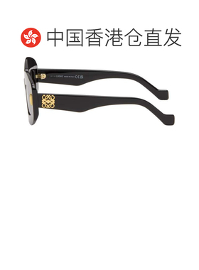 1h可退 香港直邮潮奢 LOEWE 罗意威 男士 黑色 Screen 太阳镜 LW4