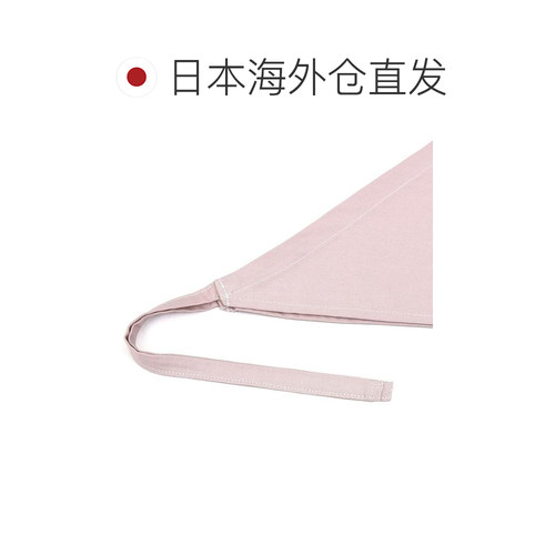 【日本直邮】CCS 三角巾 绑带款 纯色粉 女童午餐用 - 图1