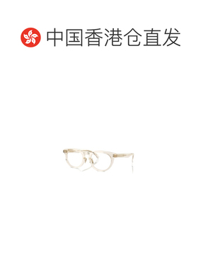 香港直邮MONCLER 男士眼镜 ME2004D3003 AW2024 白色 徽标平光镜