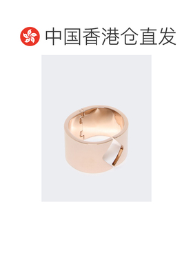 香港直邮MAX MARA 女士戒指 4756135206001 AW2025 金色 M 字形属