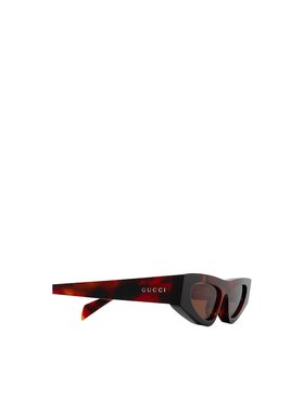 GUCCI 女士眼镜 GG1779S005 AW2024 棕色 GG1779S