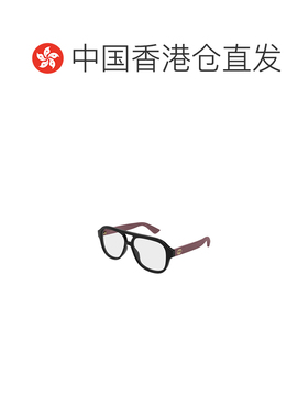香港直邮GUCCI 女士眼镜 GG2192O003 AW2026 黑色 飞行员款全框光
