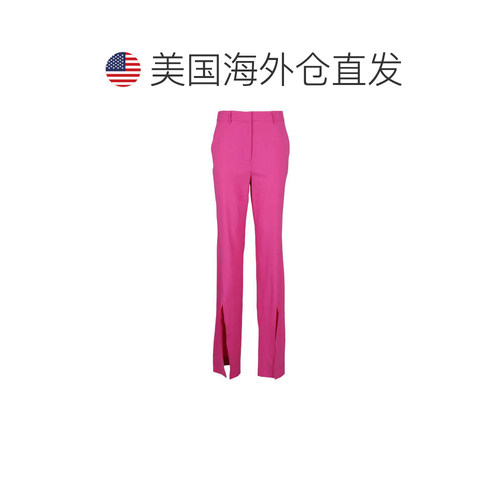 自营giuseppe di morabitoFuchsia Double Twisted Canvas Pants - 图1